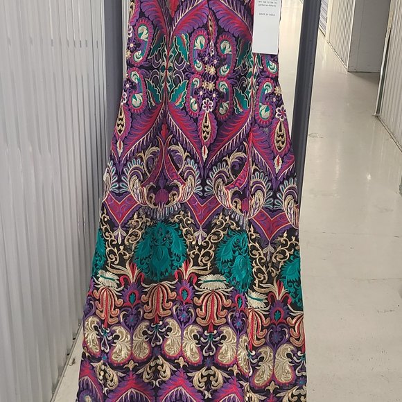 Eaphi TAPE EMBROIDERY MIX KNIT